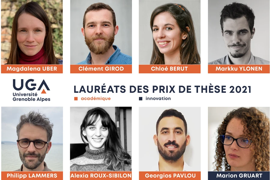 Lauréates et lauréats des prix de thèse 2021